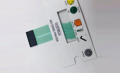 Vad är lysdioderna Membrane Switches tillverkade av?