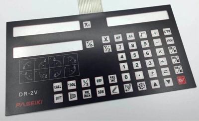 Vilka är de typer av Membrane Keypads?
